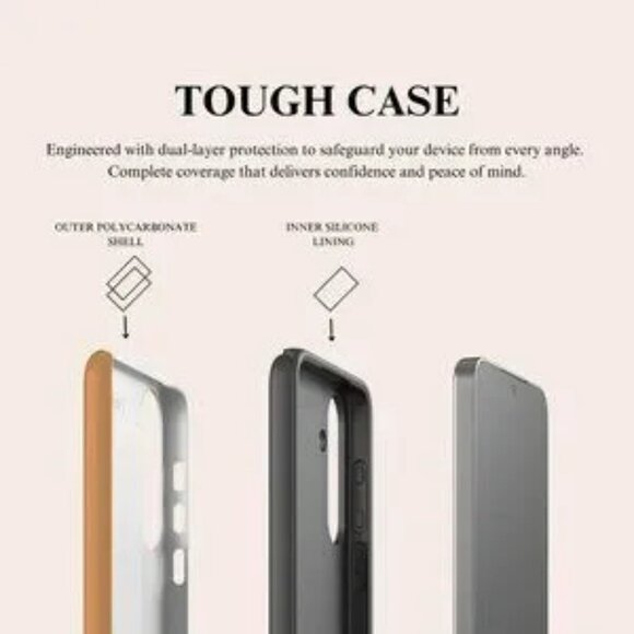 Samsung Galaxy S25 Plus Spider Web Tough Phone Case Duel Layers Matte Black & Wh - Picture 3 of 9